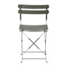 Inklapbare bistrostoel Corfu - groen - 82x46.5x42 cm