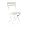 Inklapbare bistrostoel Corfu - beige - 82x46.5x42 cm
