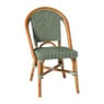 Bistrostoel Paris - groen/wit - 87x57x48 cm