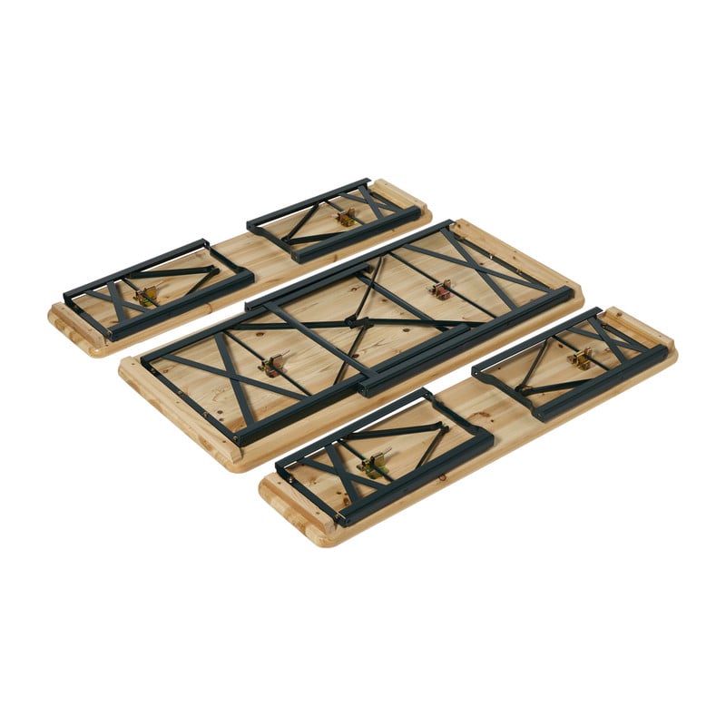 Biertafel - picknickset - inklapbaar - hout