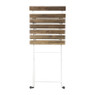 Bistro set Rhodos - bruin/wit - 3-delig