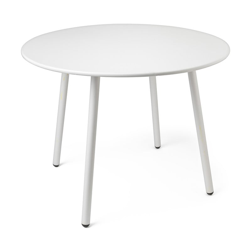 Tuintafel Elisa rond - wit - ⌀95x71 cm 