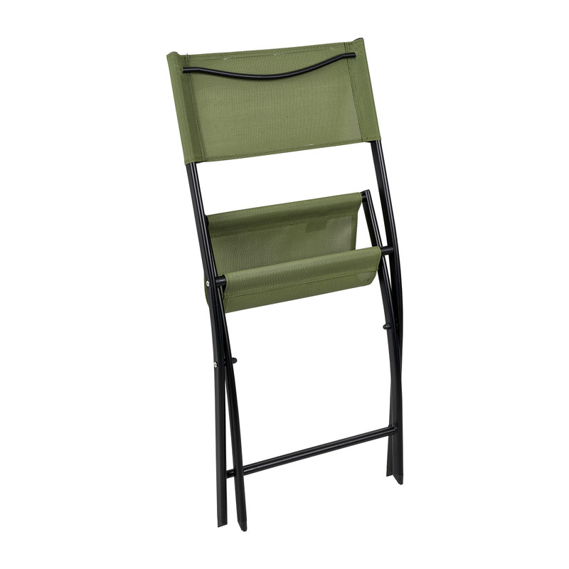 Vouwstoel - groen - 43x52x79 cm