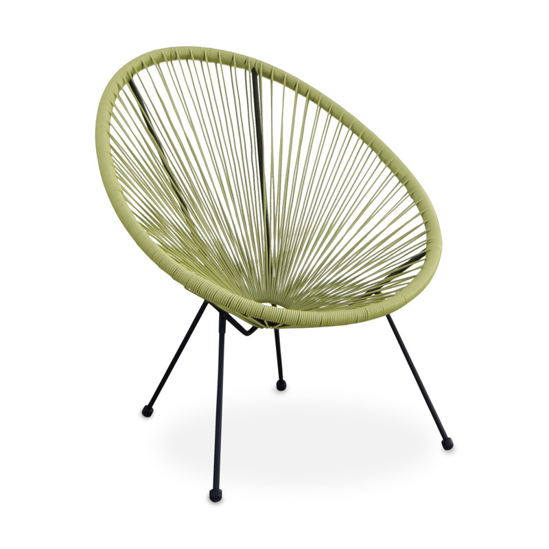 Tuinstoel Hawaii - groen - 72x79x83 cm
