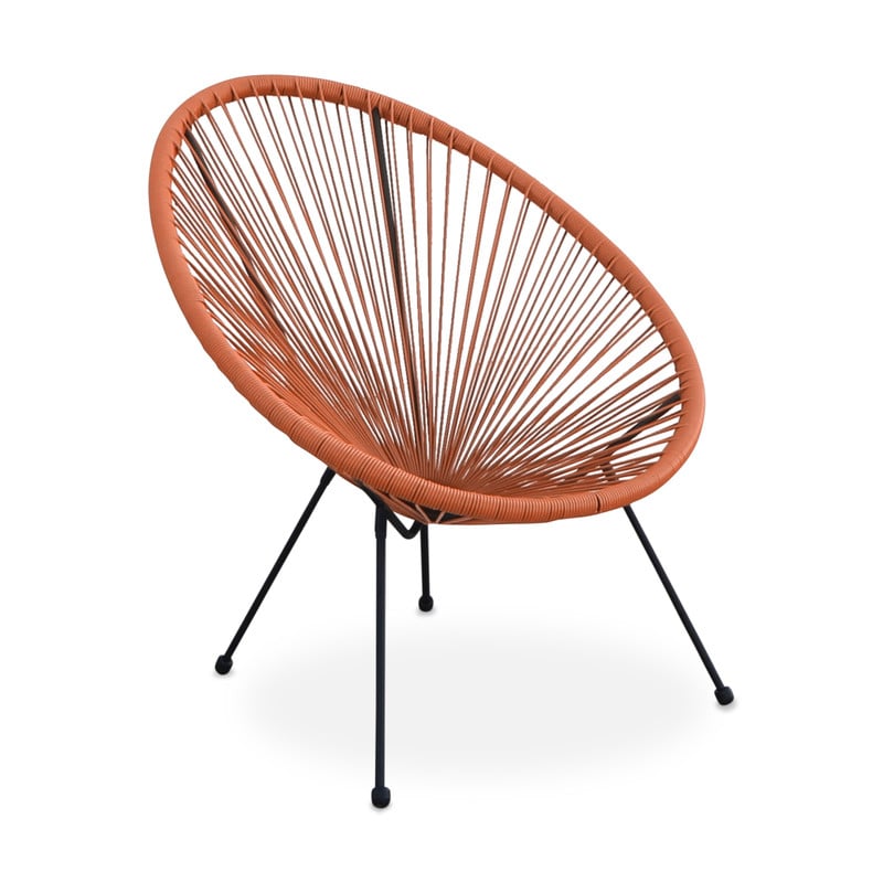 Tuinstoel Hawaii - terra - 72x79x83 cm