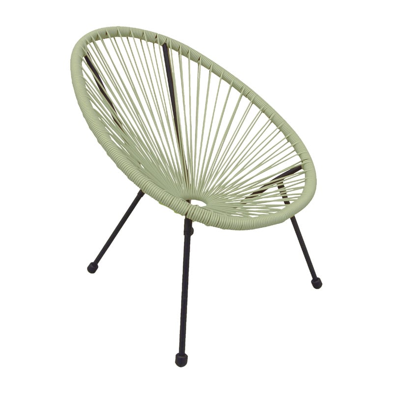 Kinderstoel Hawaii - groen - ø60x61 cm 