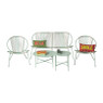 Tuinset Loes - groen/beige - 5-delig
