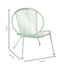 Tuinset Loes - groen/beige - 5-delig