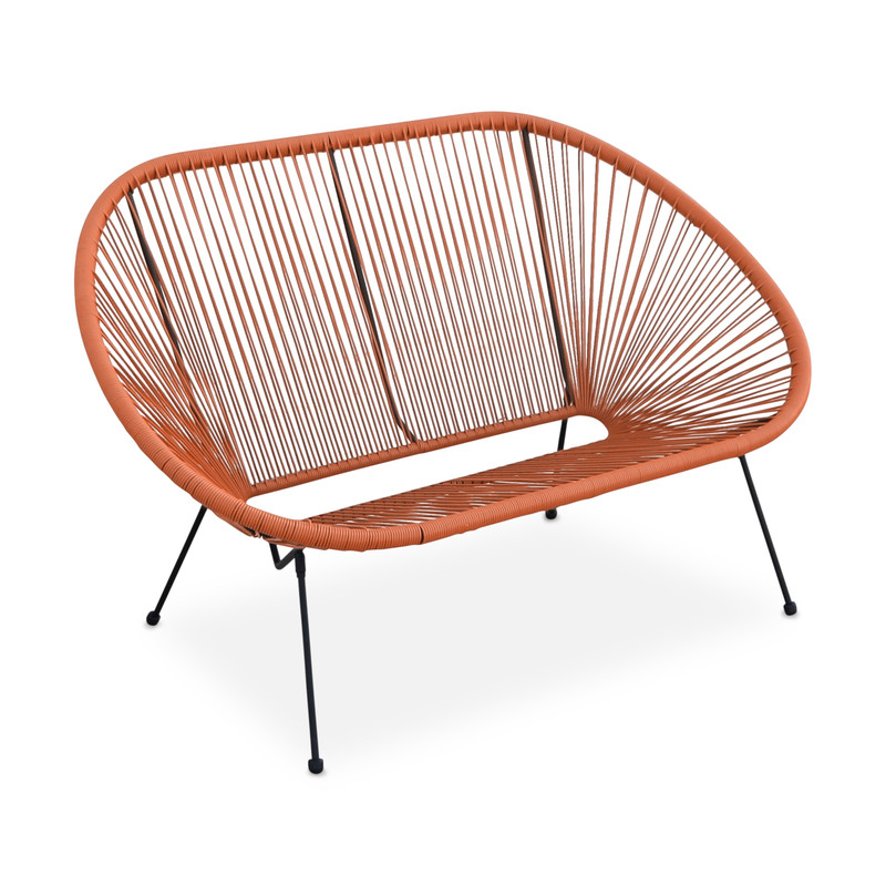 Tuinbank Hawaii - terra - 137x92x85 cm
