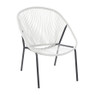 Tuinstoel Hawaii - wit - 84x74x69 cm 