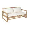 Bamboe tuinbank Hanoi - 2-zits - 70x150x75 cm
