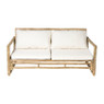 Bamboe tuinbank Hanoi - 2-zits - 70x150x75 cm