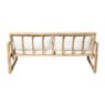 Bamboe tuinbank Hanoi - 2-zits - 70x150x75 cm