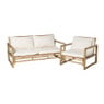 Bamboe tuinbank Hanoi - 2-zits - 70x150x75 cm