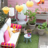Bamboe tuinbank Hanoi - 2-zits - 70x150x75 cm
