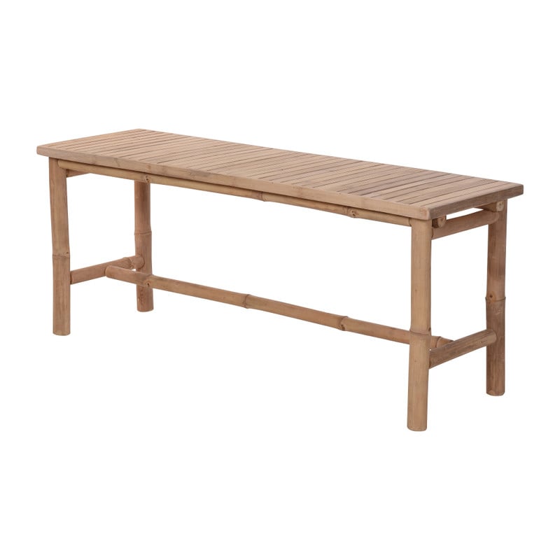 Bankje bamboe - 112x36x46 cm