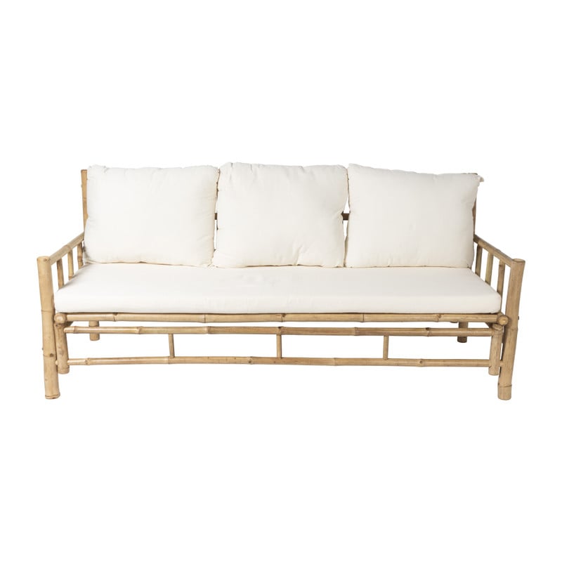 Bamboe bank Padang - 3-zits - 80x180x70 cm