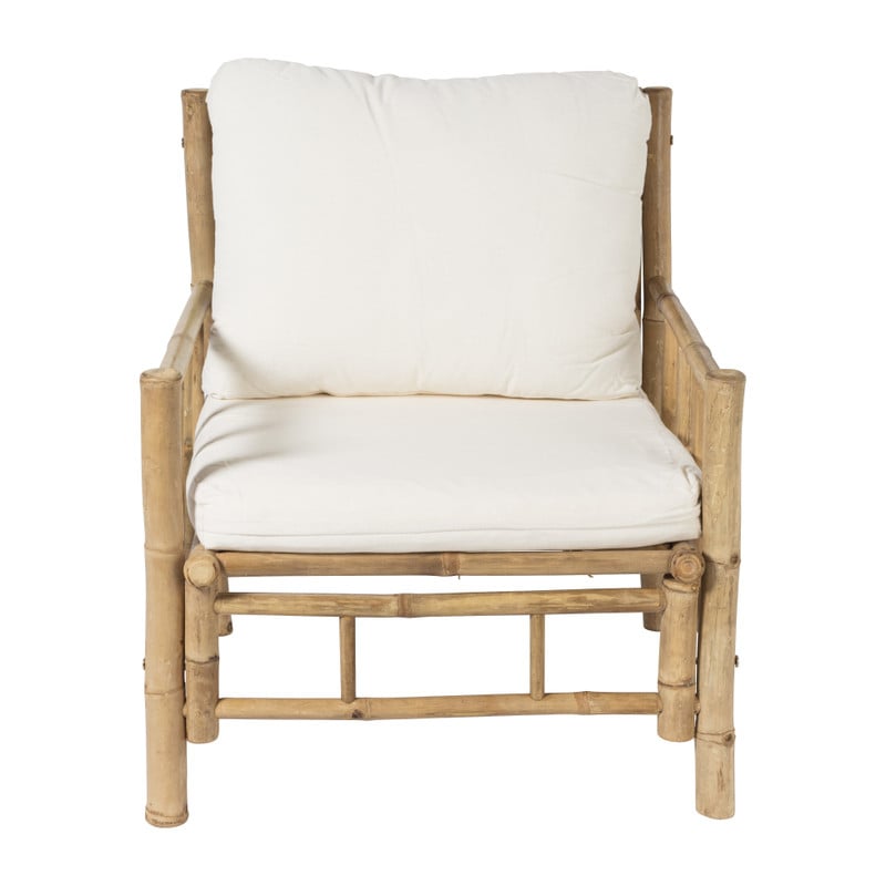 Bamboe fauteuil padang - 80x70x70 cm