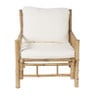 Bamboe fauteuil padang - 80x70x70 cm