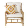 Bamboe fauteuil padang - 80x70x70 cm
