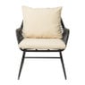 Tuinstoel Mallorca - zwart - 69x67x75 cm