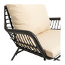 Tuinstoel Mallorca - zwart - 69x67x75 cm