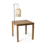 Tuintafel vierkant - acacia - 80x80x77 cm 