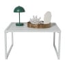 Bijzettafel Tenerife - wit - ø64x35 cm
