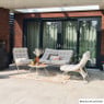 Tuinset Malaga - 4-delig - metaal/polyester