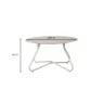 Tuinset Malaga - 4-delig - metaal/polyester