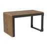 Loungeset Algarve - met tafeltje - hout/metaal