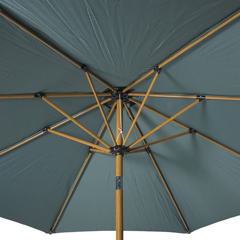 Parasol Sevilla - groen - ø3 meter x 2.5 meter