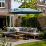 Parasol Sevilla - groen - ø3 meter x 2.5 meter