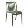 Stapelbare tuinstoel Lea - groen - 80.5x58.5x47 cm