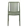 Stapelbare tuinstoel Lea - groen - 80.5x58.5x47 cm