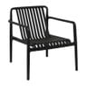 Tuinfauteuil Lea - zwart - 75.5x75.5x66.5 cm