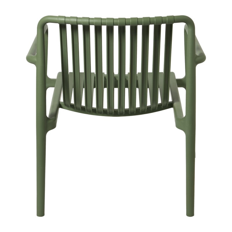 Tuinfauteuil Lea - groen - 75.5x75.5x66.5 cm