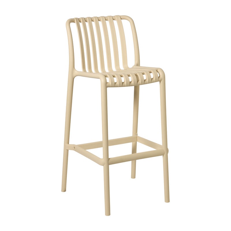 Barkruk Lea - beige - 103x50x43 cm