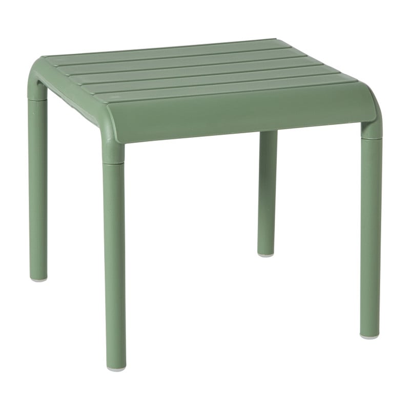 Buiten bijzettafel Lea - groen - 40x45x45 cm