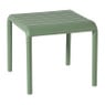 Buiten bijzettafel Lea - groen - 40x45x45 cm