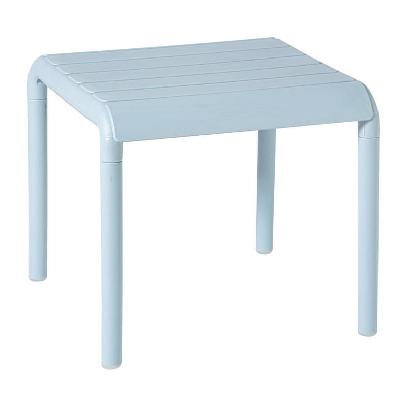 Buiten bijzettafel Lea - blauw - 40x45x45 cm