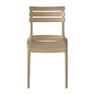 Stapelbare tuinstoel Napoli - taupe - 83x55x48 cm
