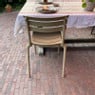 Stapelbare tuinstoel Napoli - taupe - 83x55x48 cm