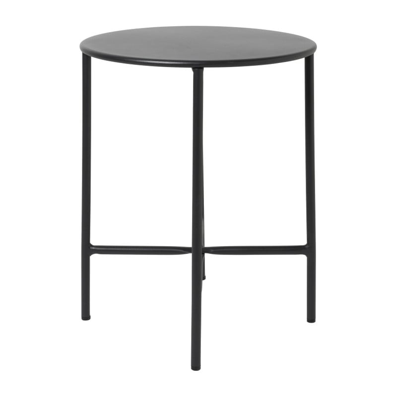 Bijzettafel Pablo zwart - ø40x50 cm