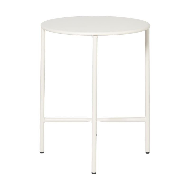 Bijzettafel Pablo wit - ø40x50 cm