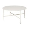 Bijzettafel Pablo wit - ø70x35 cm