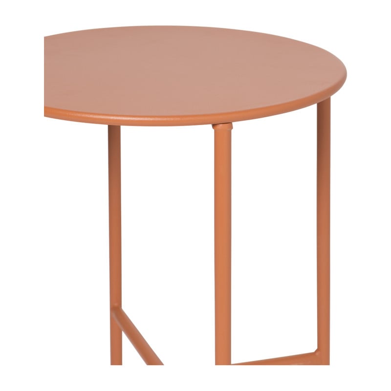 Bijzettafel Pablo peach - ø40x50 cm