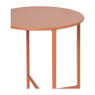 Bijzettafel Pablo peach - ø40x50 cm