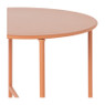 Bijzettafel Pablo peach - ø50x45 cm