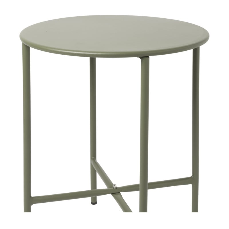 Bijzettafel Pablo groen - ø40x50 cm